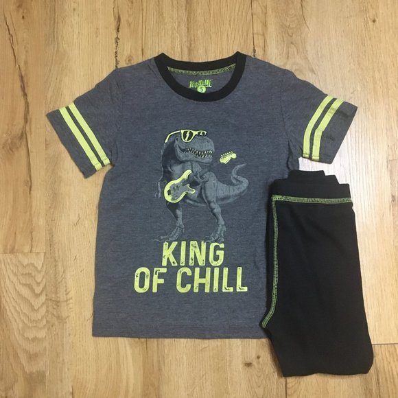 Rock'n'roll Dinosaur Pajama - Picture 1 of 6